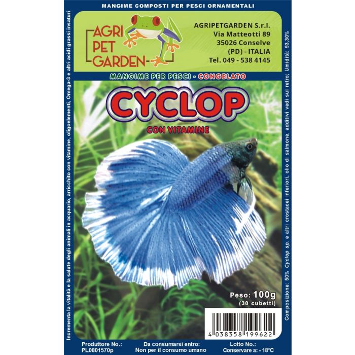 Cyclops Gefroren im Blister 100gr.