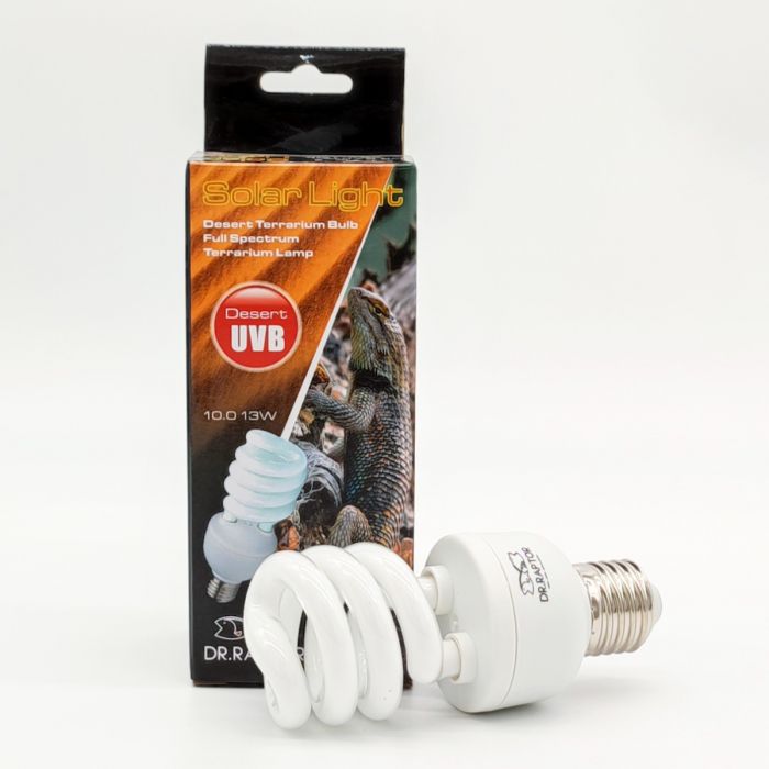 Dr.Raptor Solar Light Desert UVB 10.0 13W - UVB-Lampe für Wüstenterrarien