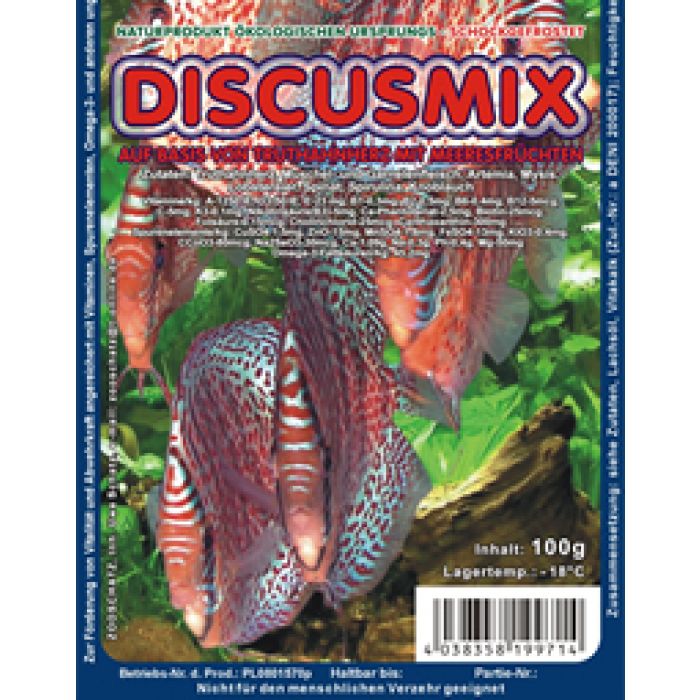 DiscusMix Gefroren in Blisterpackung 100gr.