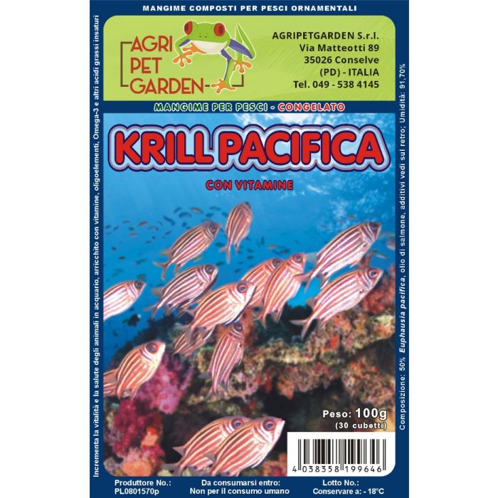 Krill Gefroren in Blisterpackung 100gr.