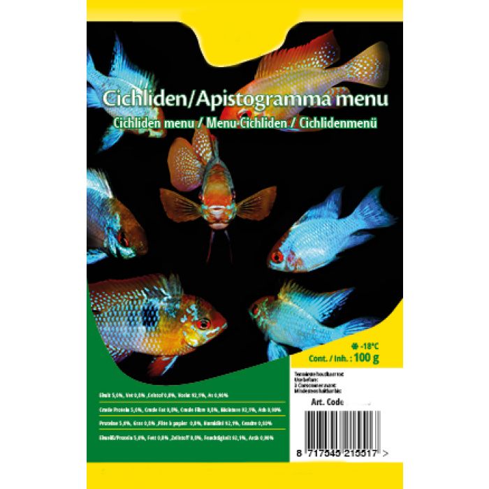 Menü für Apistogramma Gefroren im Blister 100gr