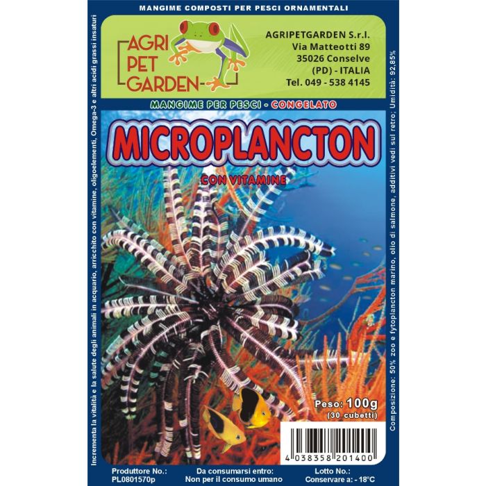  Mikroplankton gefroren im Blister 100gr.
