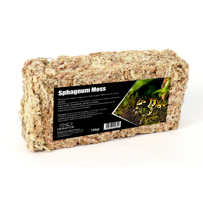 Komodo Sphagnum Moos Ziegel 100gr.