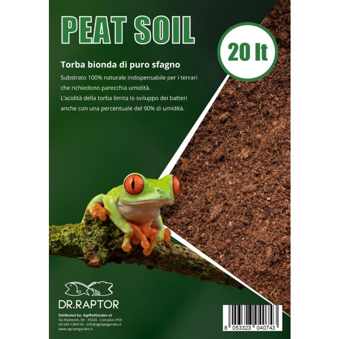 Dr.raptor Torferde 20 Lt. 2Kg - Moos Torf