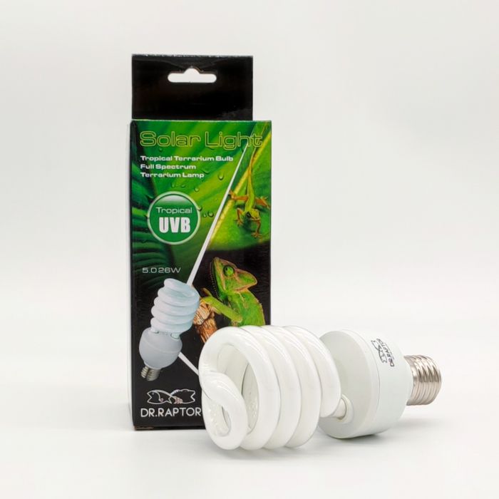 Dr.Raptor Solarleuchte Tropisch UVB 5.0 26W