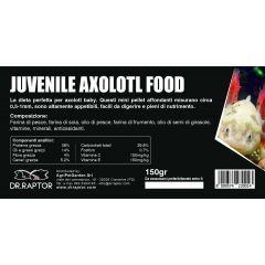Dr.Raptor Juvenile Axolotl Food 150gr - Futter für Axolotl Baby