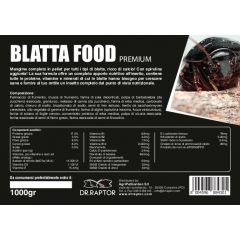Dr.Raptor Premium Blatta Futter - Blatta Futter 1000gr