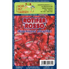 Rote Rädertierchen in Blisterpackung 100gr.