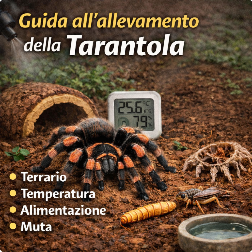 Allevare una Tarantola: La guida completa