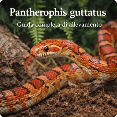 Pantherophis guttatus: l'allevamento del serpente del grano